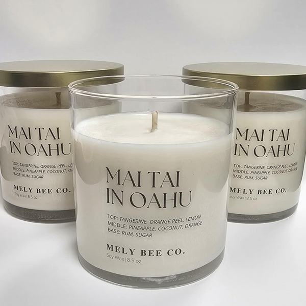 Soy Candle-Clear Jar 8.5 oz